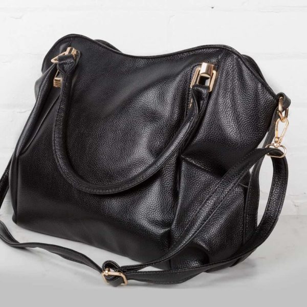 Black Over-the-shoulder Handbag