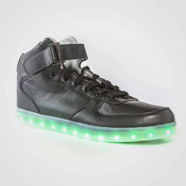 DNK Black Shoes Green LED - Image 2