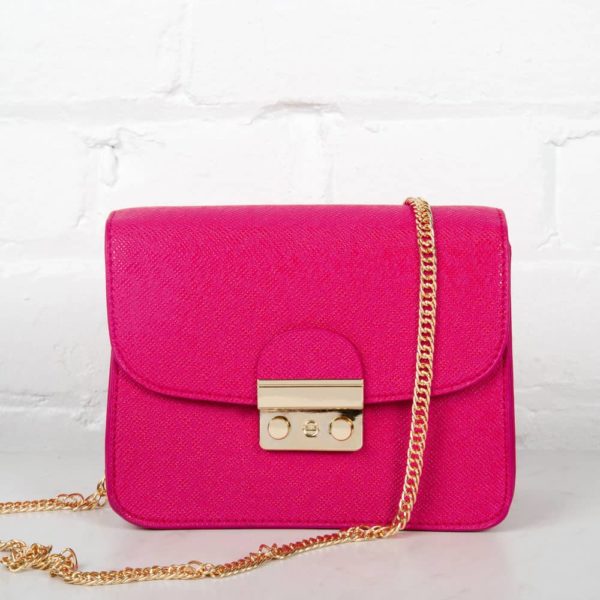 Bright Purse With Chain